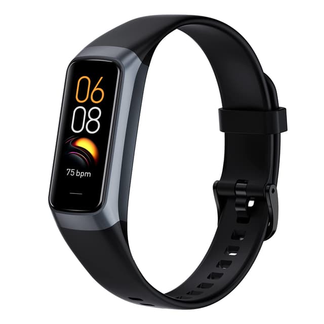 ZuJxiou Fitness Tracker 1,10" Screen Smartwatch Herren Damen, Aktivitätstracker Fitnessuhr Smart Watch mit 24h Herzfrequenz, Schlaf, Blutdruck Monitor, Sportuhr für iOS Android (Schwarz)