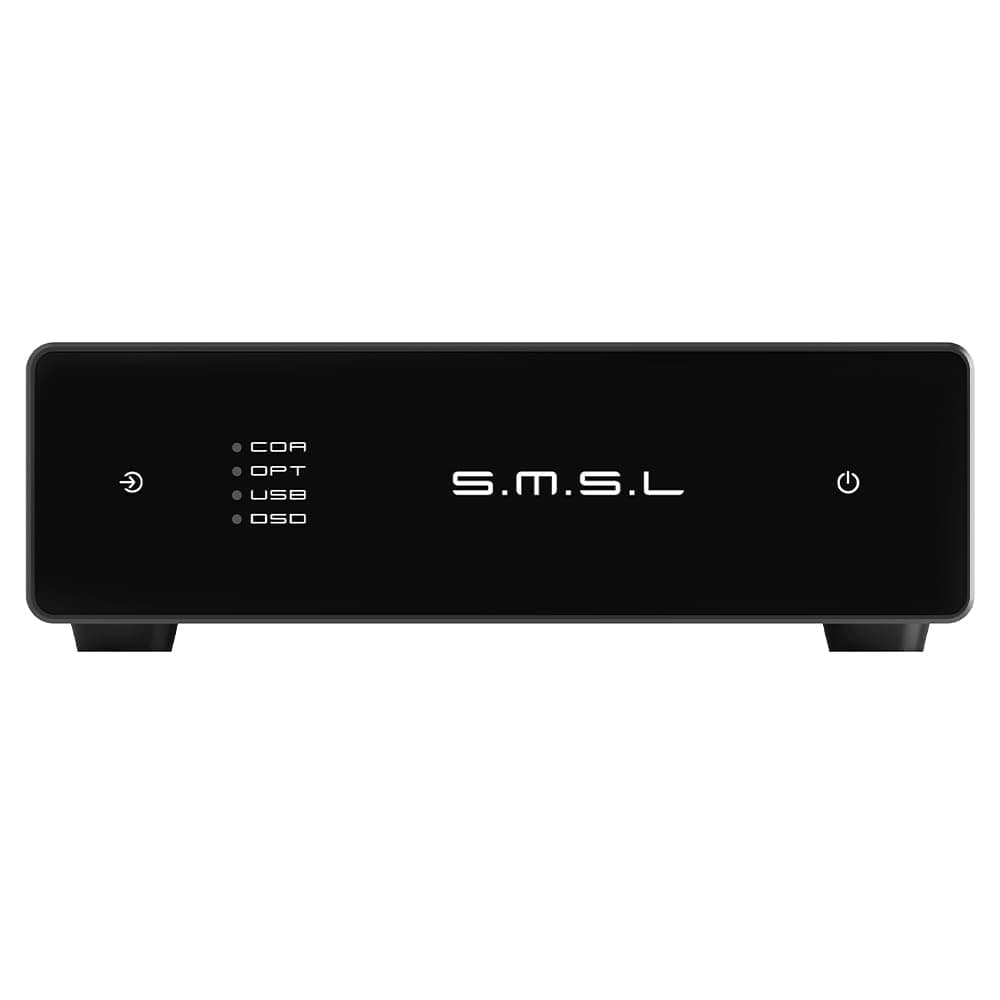 SMSL D1 Audio-Decoder | Faser-/Coaxial-/USB-Eingang | RCA-Ausgang | ROHM BD34352EKV-Chip | 768kHz/32bit-Dekodierung | Kompatibel mit PC, Handy, TV, Headset, Verstärker, aktiven Lautsprechern