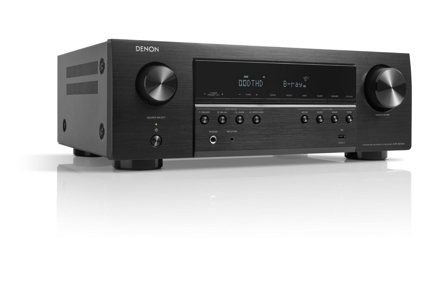 Deno AVR-S 670H 5.2 AV-Receiver bk Angebot bei HelloDeals
