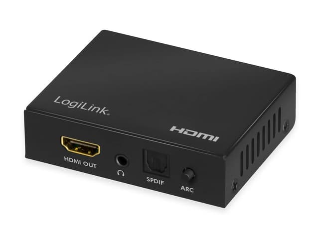 LogiLink HD0055 - HDMI-Audio-Extraktor, 2CH/5.1CH, 4K/60 Hz