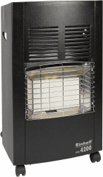 Einhell KGH 4200 Keramik Gasheizer (4200 Watt, inkl. Gasdruckregler), Schwarz Angebot bei HelloDeals