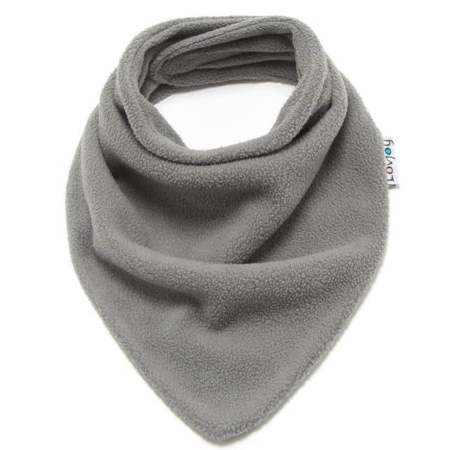 Lovjoy Baby/Kleinkind/Kinder warmer Thermo-Fleece-Winterschal/Schlauchschal – weicher und kuscheliger Halswärmer – viele Farben – geeignet für Kinder jeden Alters Grau