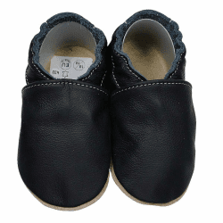 HOBEA-Germany Krabbelschuhe für Jungs und Mädchen in verschiedenen Designs 20/21 EU Schwarz Angebot bei HelloDeals