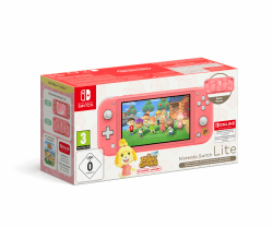 Nintendo Switch Lite Animal Crossing: New Horizons Melinda -Edition + Nintendo Switch Online 12-monatige Einzelmitgliedschaft Angebot bei HelloDeals