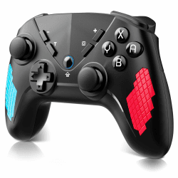 Shiptree Switch Controller, Wireless Controller für Switch/Switch Lite/Switch OLED, Switch Pro Controller mit Aufwachen, 6-Achsen Gyroskop, Turbo Dual Vibration, PC Controller Angebot bei HelloDeals