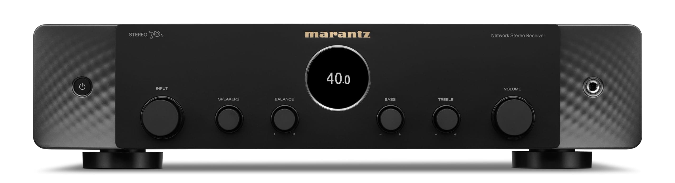 Marantz Stereo 70s Verstärker HiFi Stereo, 2.2-Kanal HiFi Verstärker, 75 W/Kanal, 6 HDMI Eingänge, 8K, HEOS, Bluetooth, WLAN, AirPlay 2, Dolby TrueHD, Alexa kompatibel, Schwarz Angebot bei HelloDeals