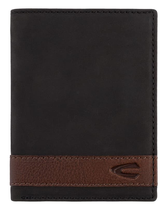 Camel Active Taipeh Herren Geldbörse Querformat Schwarz 000788