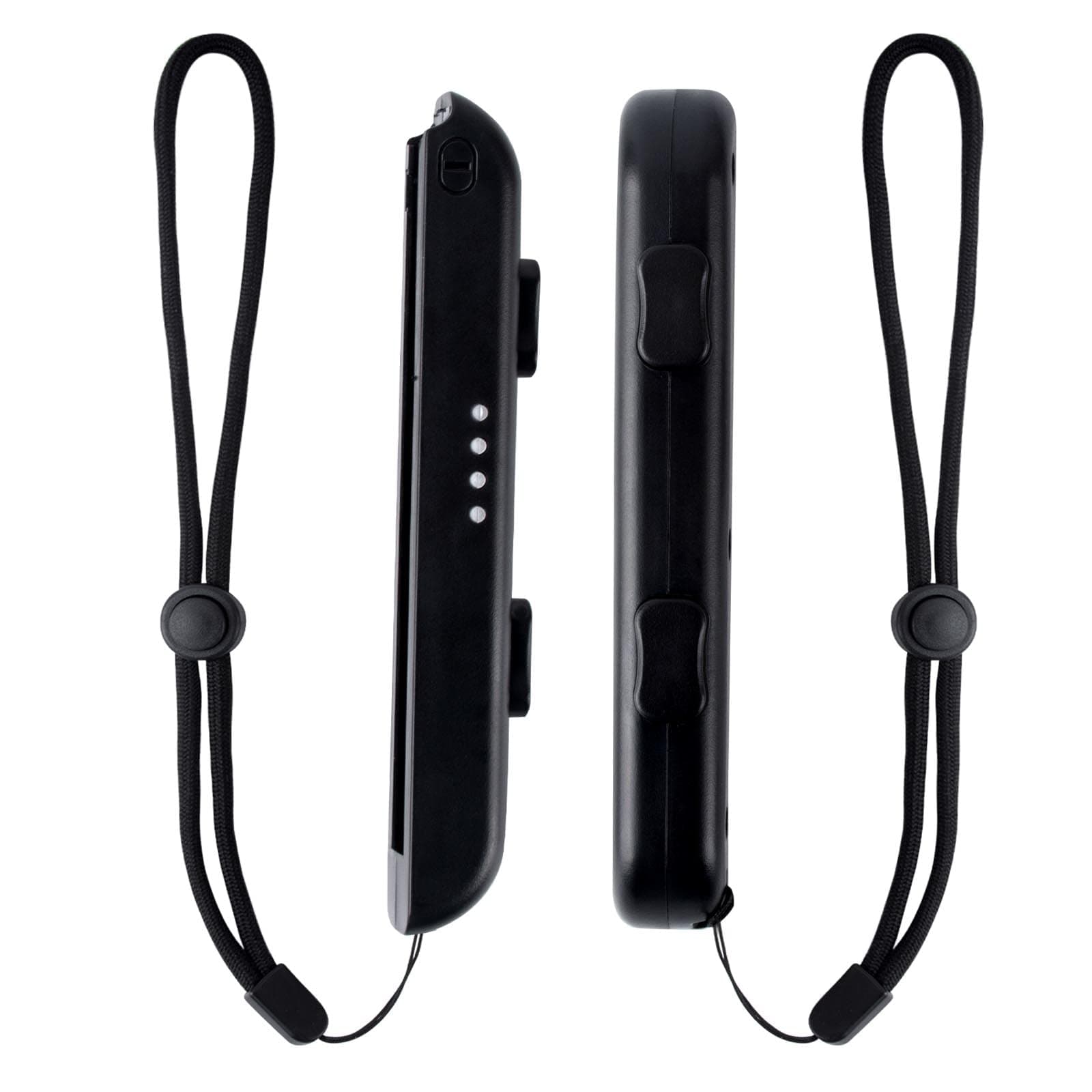AYNKH 1 Paar Schalter Gamepad Riemen mit automatischem Schloss, schwarzes verstellbares Controller Armband, tragbares Ersatz Zubehör für Switch-Spiel