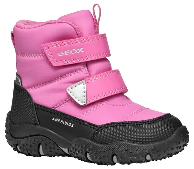 Geox Mädchen B Baltic Girl B ABX Sneaker 26 EU Fuchsia Black