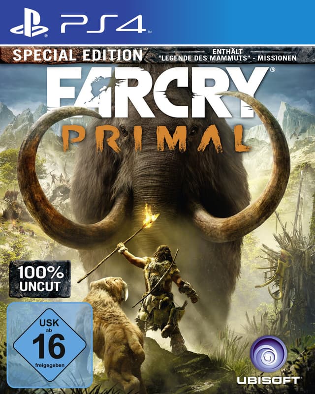 Far Cry Primal (100% Uncut) - Special Edition - [PlayStation 4] PlayStation 4 Special Edition Disk