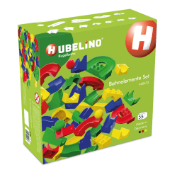 Hubelino GmbH 420473 55-Teiliges Bahnelemente Set Kugelbahn Single Angebot bei HelloDeals