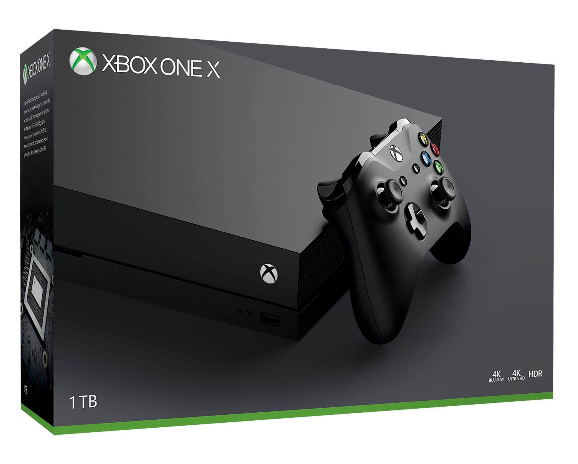 Microsoft Xbox One X - 1 TB - Schwarz (Generalüberholt) Standard Edition Angebot bei HelloDeals