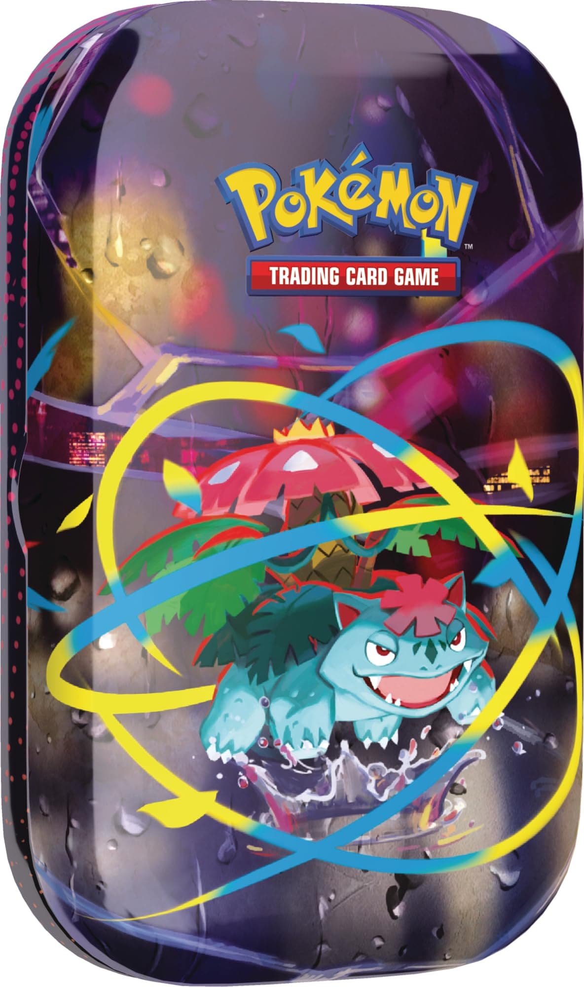 Pokémon-Sammelkartenspiel: Mini-Tin-Box Mega-Helden – Mega-Bisaflor (1 Sticker, 1 Bildkarte & 2 Boosterpacks) Angebot bei HelloDeals