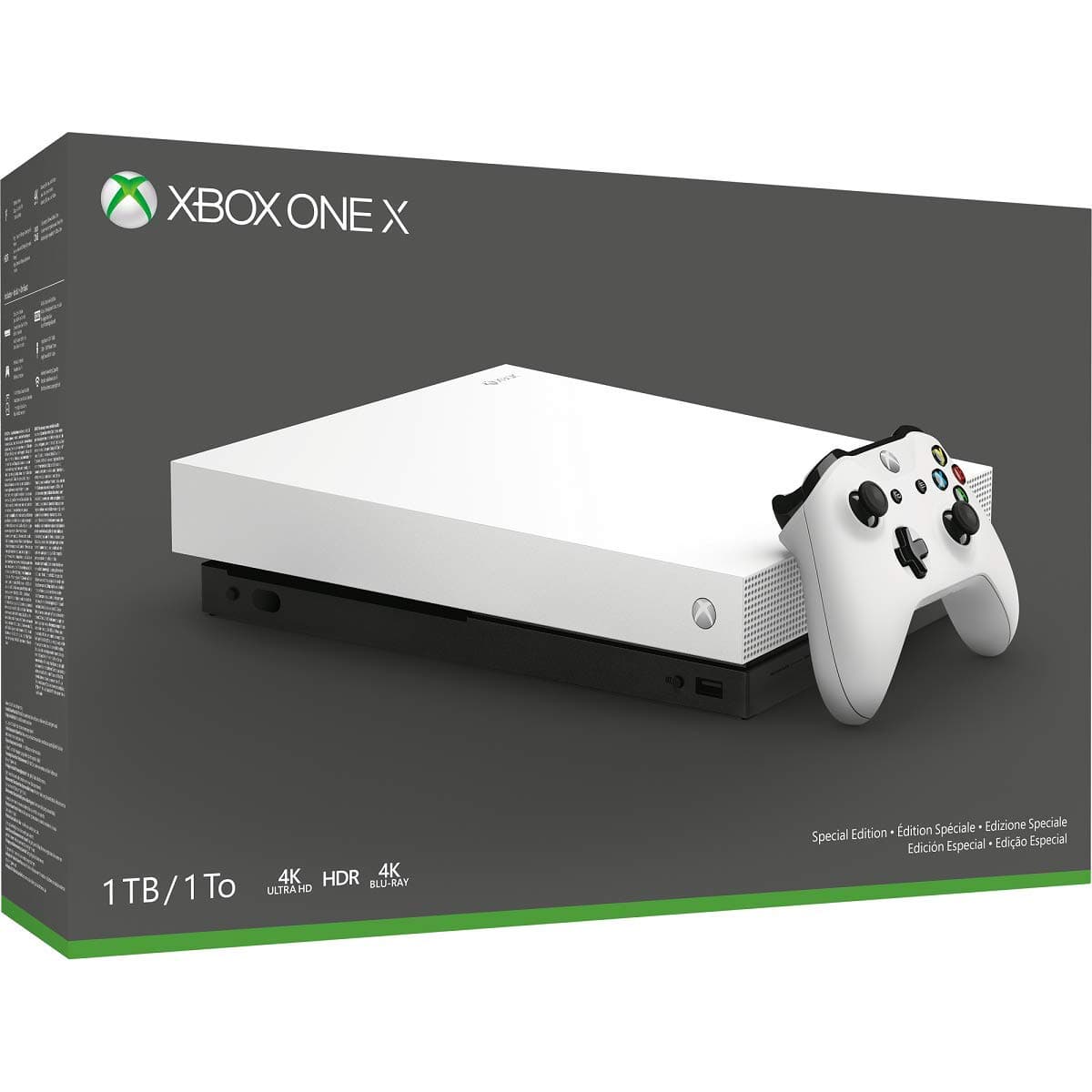 Xbox One X Robot White Special Edition (1TB) [video game]
