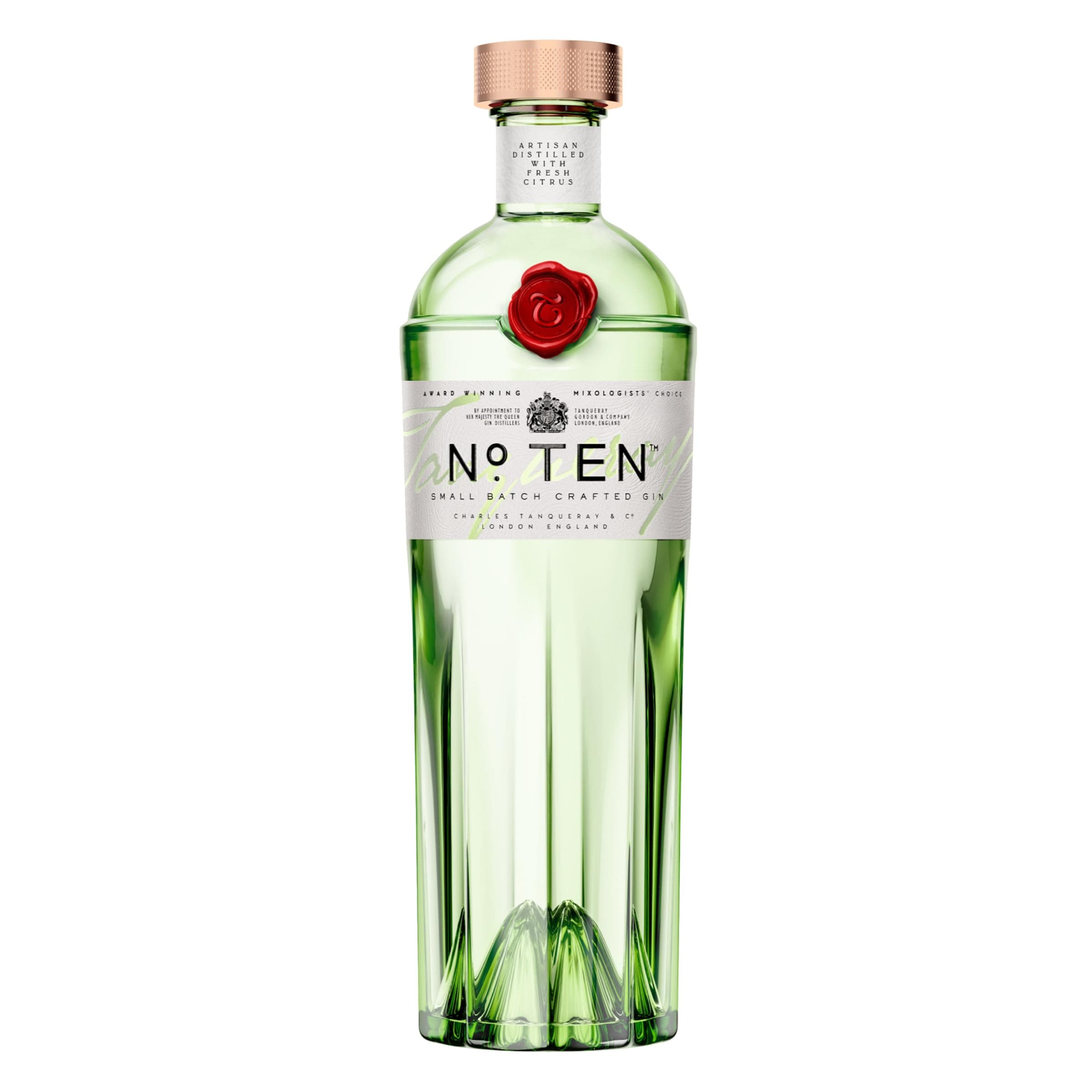 Tanqueray No. 10, Premium, Geschenk, Spirituose für Gin & Tonic, Ten, 47% Vol, 700ml Angebot bei HelloDeals