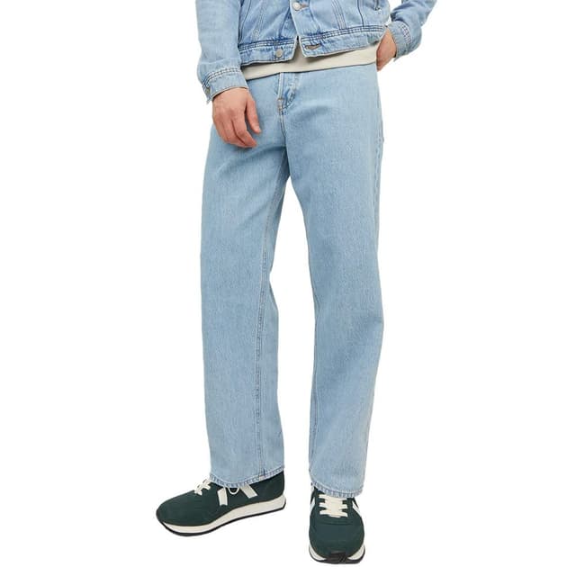 JACK & JONES Male Baggy Fit Jeans JJIALEX JJORIGINAL SBD 304 NOOS Baggy Fit Jeans 29W / 34L Blue Denim