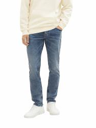 TOM TAILOR Denim Herren Piers Jeans 32W / 32L 10280 - Light Stone Wash Denim Angebot bei HelloDeals