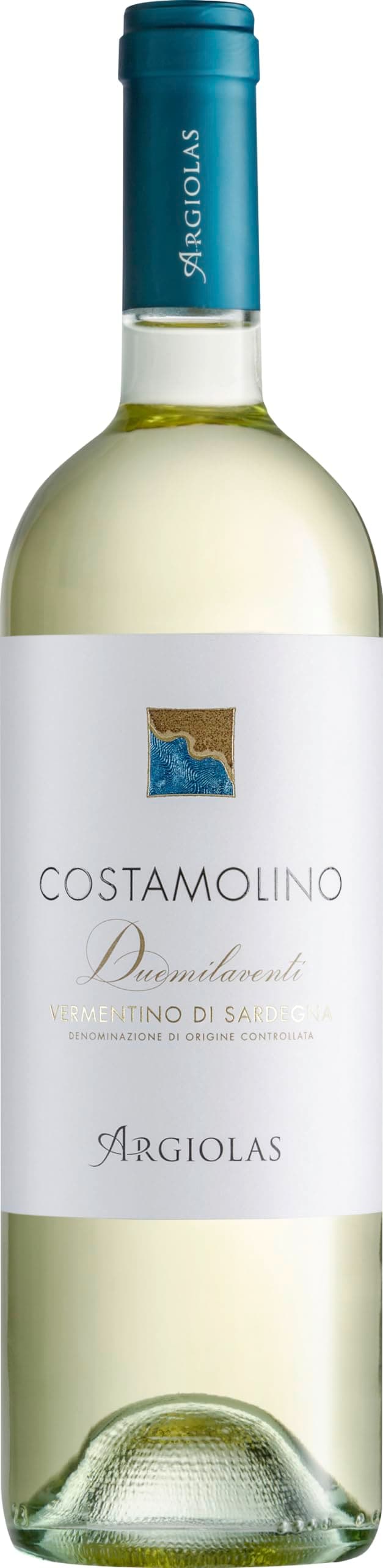 Argiolas Costamolino Duemilaventi - Vermentino di Sardegna - Weißwein trocken aus Sardinien Italien (1 x 0.75 l) Angebot bei HelloDeals