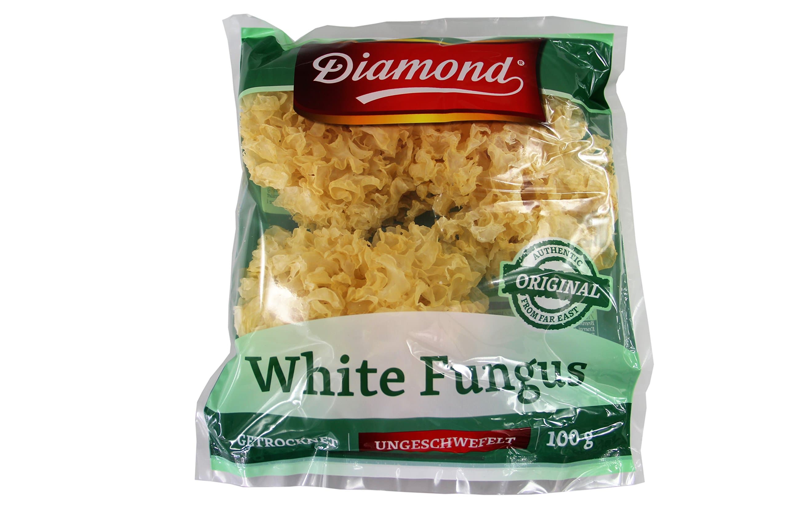 Diamond Getrocknete Weiße Pilze aus China 100g Angebot bei HelloDeals