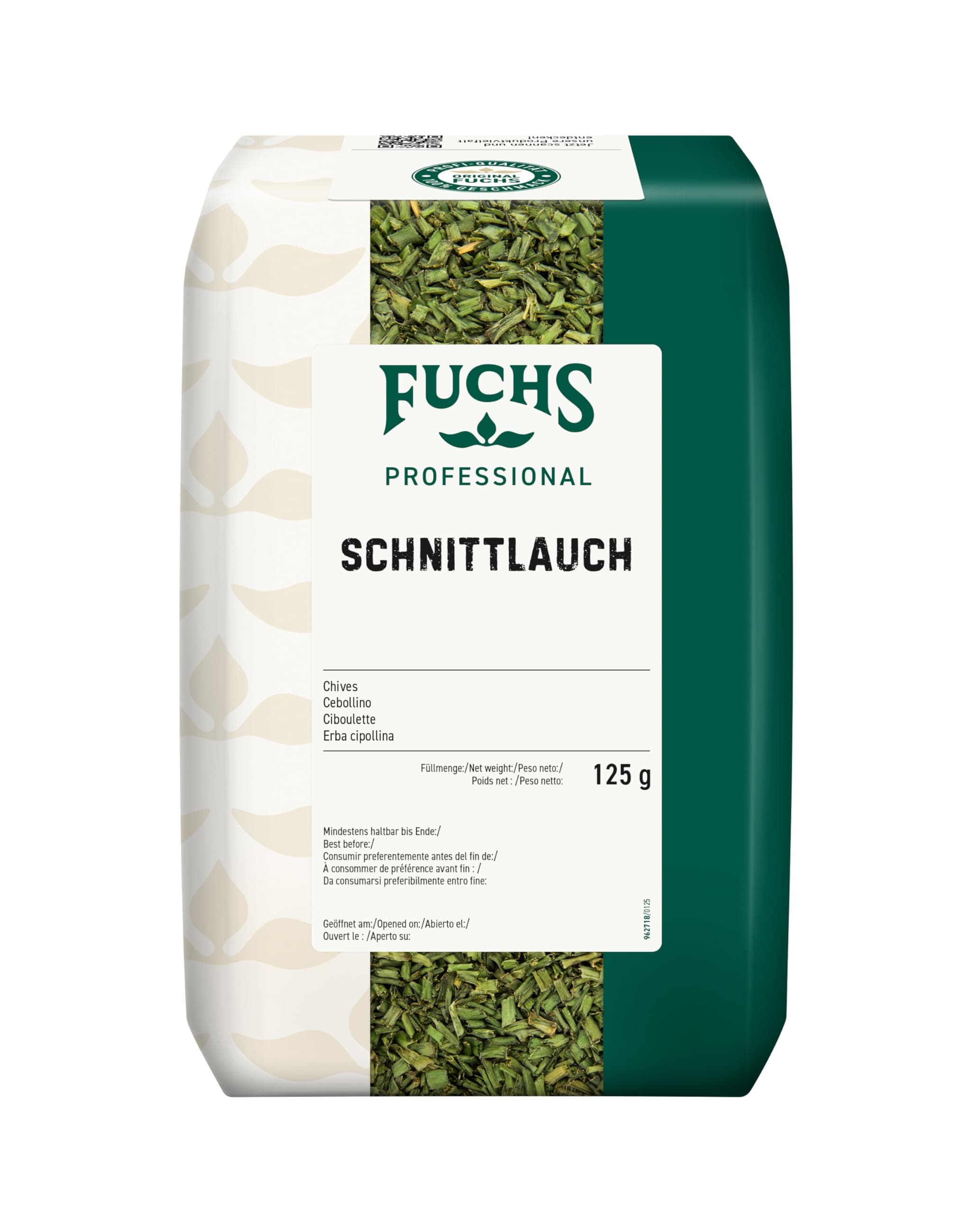Fuchs Professional - Schnittlauch geschnitten| 125 g im Beutel Angebot bei HelloDeals