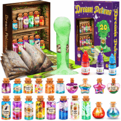 Subtail Creative Zaubertrank Set Kinder - Zauberkasten Kinder ab 6-11 Jahre - zauberkasten Mädchen Spielzeug - Bastelset KindER Spielzeug ab 6 Jahre Mädchen - Geschenk Mädche 6 7 8 9 10 11 Jahre Rosa Angebot bei HelloDeals
