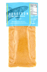Poseidon Geriebene Bottarga (Gepökeltes Wildböse Meeräsche) Mediterranes Superfood aus Sardinien, Italienisches Produkt [50g]