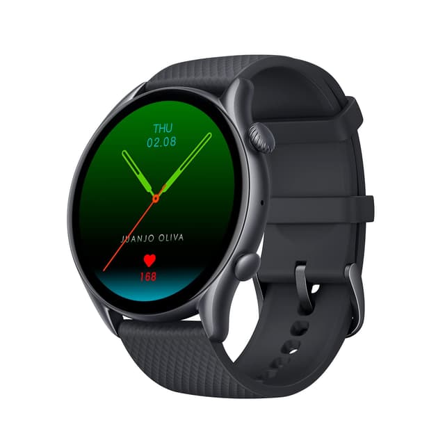 Amazfit GTR 3 Pro 46mm Smartwatch GPS Fitness Uhr mit Überwachung von Herzfrequenz, Schlaf, Stress, SpO2, Sport Watch mit über 150 Sportmodi,Bluetooth. GTR 3 Pro Infinite Black