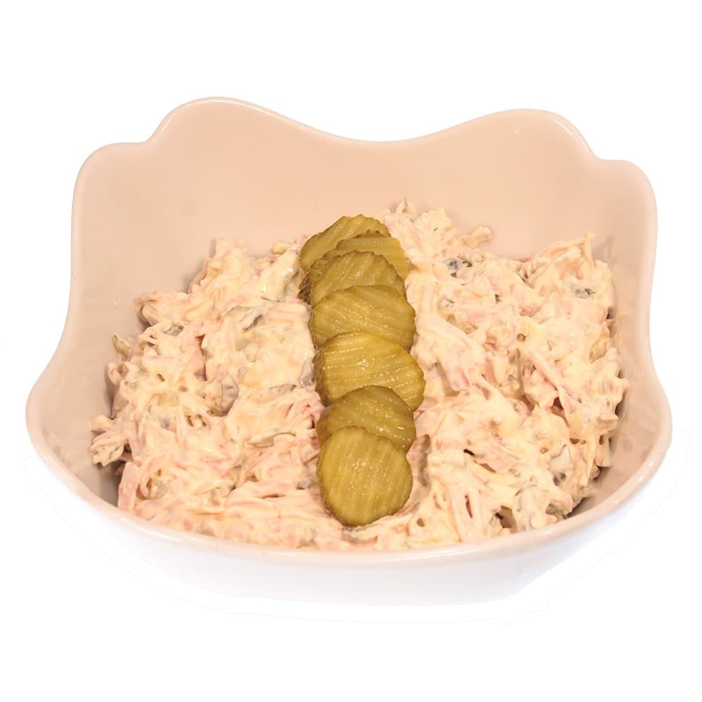 Fleischsalat hausgemacht 500 g (Schweinefleisch) 500 g (1er Pack) Angebot bei HelloDeals