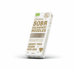 DIET-FOOD Bio Buchweizen Soba Nudeln Lebensmittel Pasta Vegane Glutenfreie Laktosefrei Sojafrei Nudeln für Vegetarier und Veganer 250 Gramm Bio buckwheat soba 100% 250 g (1er Pack) Angebot bei HelloDeals