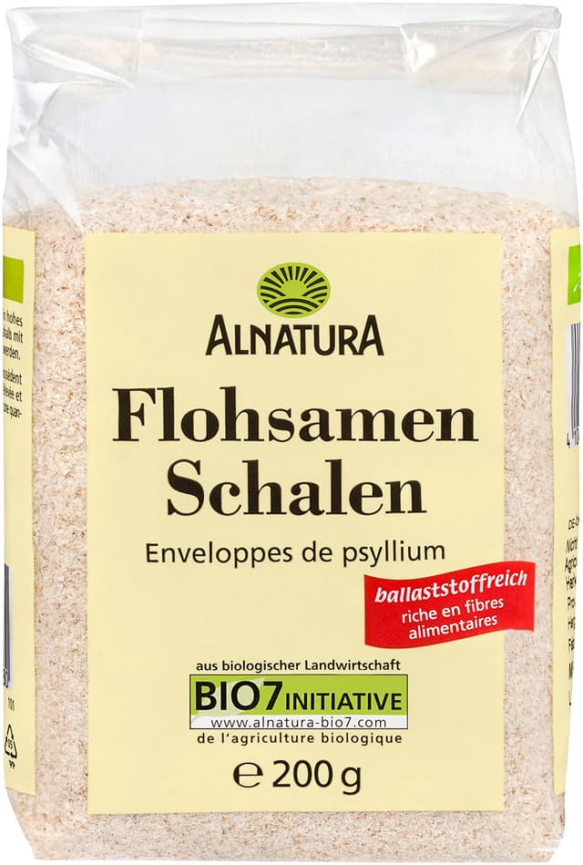 Alnatura Flohsamenschalen, Flüssigkeit, 200g