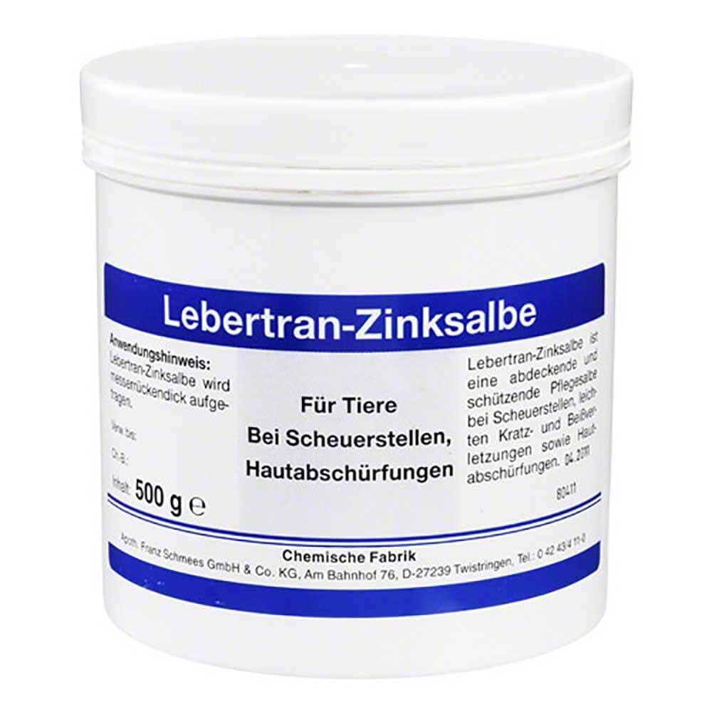 LEBERTRAN ZINKSALBE vet. 500 g