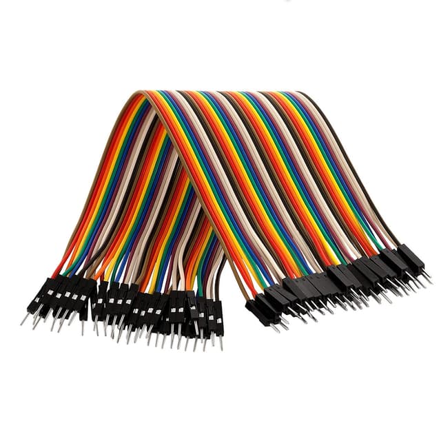 AZDelivery Jumper Wire Kabel 40 STK. je 20 cm M2M Male to Male kompatibel mit Arduino und Raspberry Pi Breadboard 1