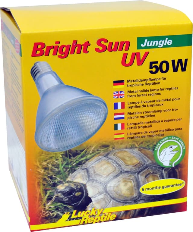 Lucky Reptile Bright Sun UV Jungle, Wattstärke:50 Watt 50 Watt (Vorschaltgerät erforderlich) Single