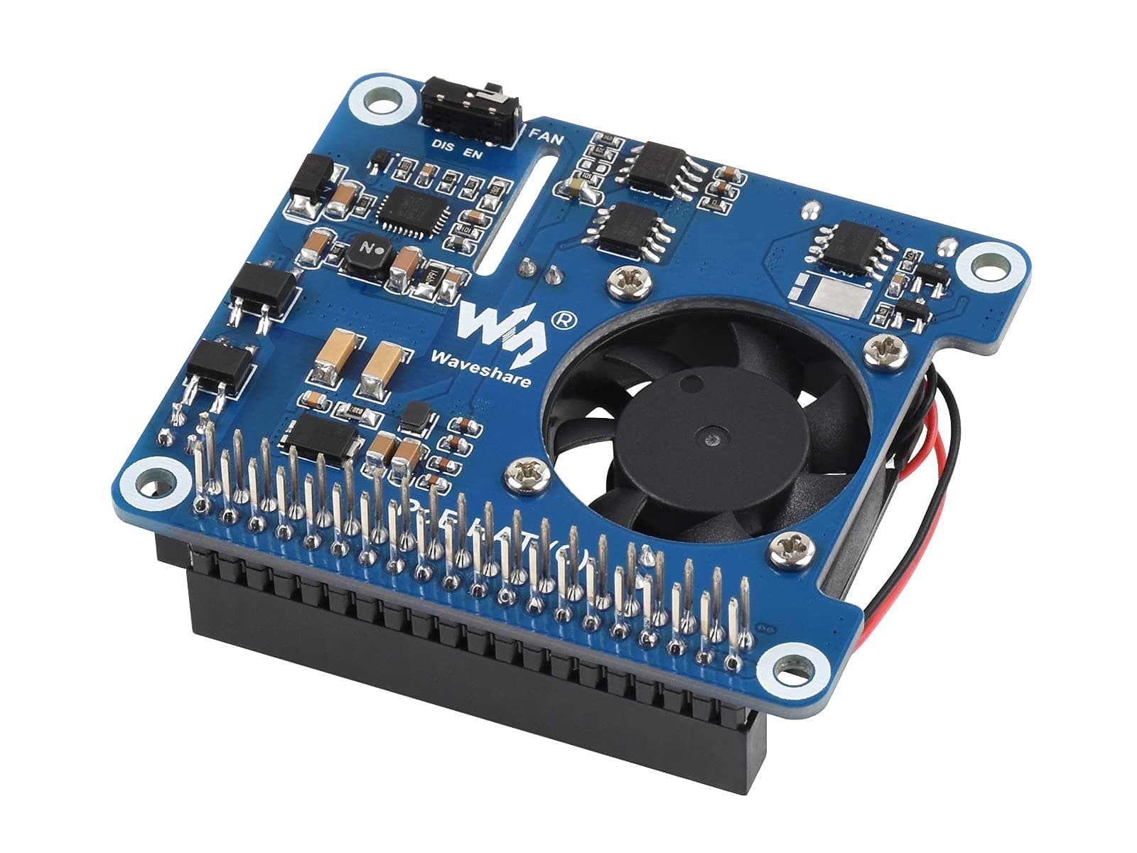 POE HAT for Raspberry Pi 4B 3B+,802.3af/at-Compliant,Power Over Ethernet HAT (C) Expansion Board for Raspberry Pi 3B+ 4B,with Cooling Fan and Heatsink Power over Ethernet HAT (C) for Pi Angebot bei HelloDeals