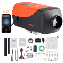 VEVOR Luft Dieselheizung Standheizung 12 V 8 kW, Luftheizung Air Diesel Diesel Standheizung Lufterhitzer, 0,16–0,62 L/Std. Dieselheizung mit LCD-Display & Fernbedienung & Bluetooth-APP 8KW mit Bluetooth Orange Angebot bei HelloDeals