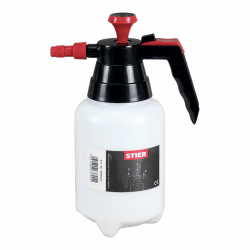 STIER Pumpsprühflasche für Bremsenreiniger mit Viton-Dichtung, 1 L Fassungsvermögen, Sprühflasche mit integrierter Pumpe, verstellbare Düse, für eine Vielzahl lösungsmittelhaltiger Produkte Angebot bei HelloDeals