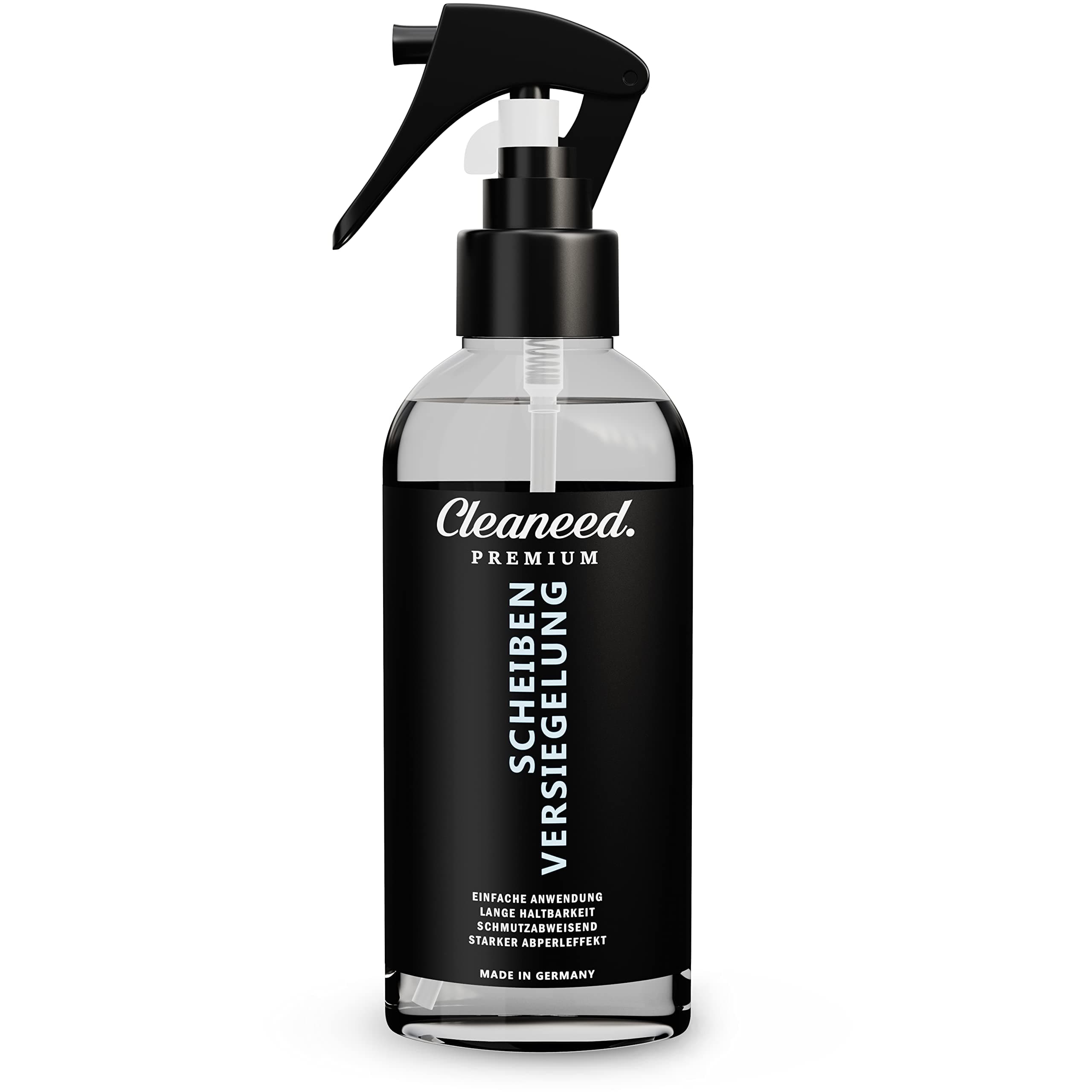 Cleaneed Premium Scheibenversiegelung Auto – [Made in Germany] – Einfache Anwendung und Lange Haltedauer mit starkem Abperleffekt - Regenabweiser Spray, Windschutzscheiben Versiegelung Angebot bei HelloDeals