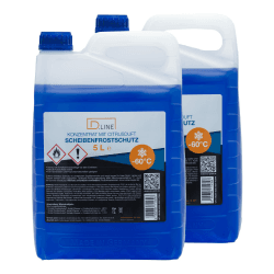 D.LINE Premium Scheibenfrostschutz Konzentrat mit Citrusduft -60°C, 5 Liter Kanister (2) Angebot bei HelloDeals