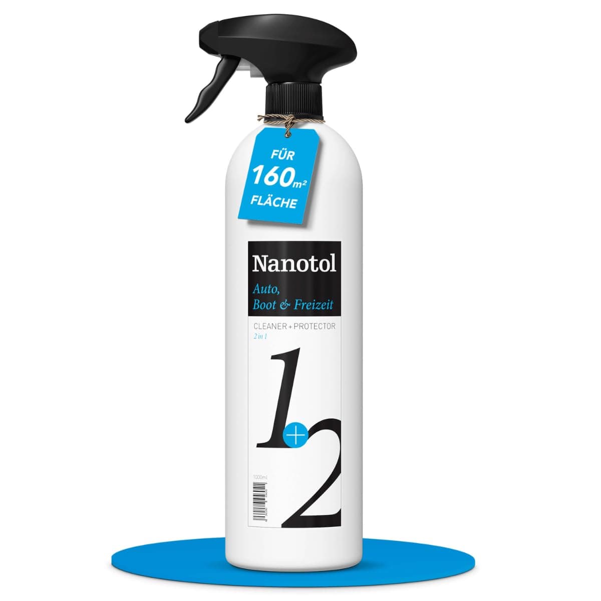 Regenabweiser, Scheibenversiegelung - Nanotol Auto, Boot & Freizeit 2in1 Cleaner und Protector = Reinigung und Nanoversiegelung (1000ml) 1 l (1er Pack)