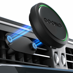 ALAFLY Magnetische Auto-Lüftungsgitterhalterung Metall für OOONO CO-Driver NO2, Einteilige Integrierte Magnet Halterung Kompatibel mit OOONO 2 Blitzerwarner, für Alle Autos Lüftungsöffnungen Angebot bei HelloDeals