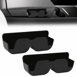 YGKYMVW Brillenhalter für Auto Brillenablage, 2 Stück Brillenetui Auto Sonnenbrillenhalter Auto Aufbewahrung Halterung Selbstklebend mit Filzpolsterung, Sonnenbrillen Halterung für Alle Fahrzeuge Angebot bei HelloDeals