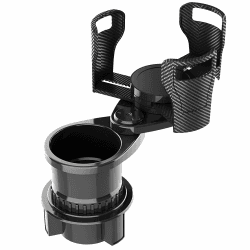 VZLYMTV Getränkehalter Auto 360° Drehbarer mit Erweiterbaren Halterungen - Verstellbarer Becherhalter Auto rutschfest für Getränkebecher, Popcorneimer & Hühnchen-Behälter