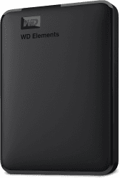 WD Elements Portable externe Festplatte 6 TB (mobiler Speicher, USB 3.0-Schnittstelle, Plug-and-Play, für Windows formatiert) Schwarz 6TB Angebot bei HelloDeals