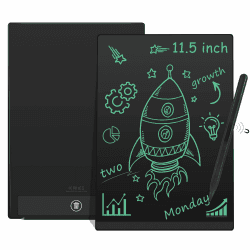 LCD Schreibtafel, Czemo 11.5 Zoll Vollbild LCD-Schreibtafeln für Erwachsene und Kinder mit Magnetisch, LCD Schreibbrett Digitales Zeichenbrett für Kühlschrank, Zeichnung, Memos (Dicke Schrift) Angebot bei HelloDeals