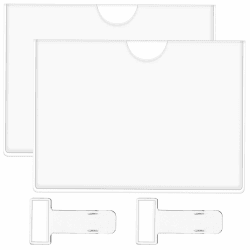Raxfekro 4 Stück 22.5 * 15.5cm Parkscheinhalter WindschutzscheibeAuto Parkschein Clip Windschutzscheibe Parkausweis Halter Etikettenhalter Selbstklebend Parkausweis Halterung für Auto Angebot bei HelloDeals