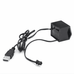 MASUNN USB Inverter Controller Für 1-10 M Led EL Wire Glow Flexible Neon Dekor DC5V Angebot bei HelloDeals