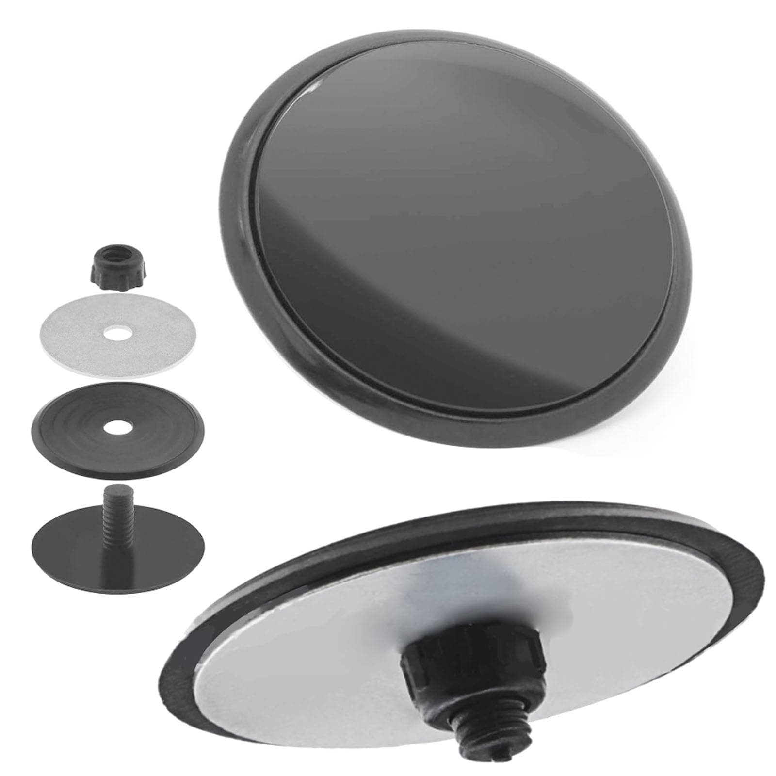 Buaak 32mm Blindstopfen für Heckscheibenwischer, Heckscheibenwischer Abdeckung, Scheibenwischer Abdeckung, Heck Scheiben Wischer Antenne Abdeckung, für ALLE Fahrzeutypen