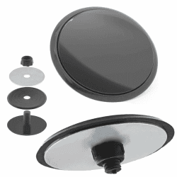 Buaak 32mm Blindstopfen für Heckscheibenwischer, Heckscheibenwischer Abdeckung, Scheibenwischer Abdeckung, Heck Scheiben Wischer Antenne Abdeckung, für ALLE Fahrzeutypen Angebot bei HelloDeals