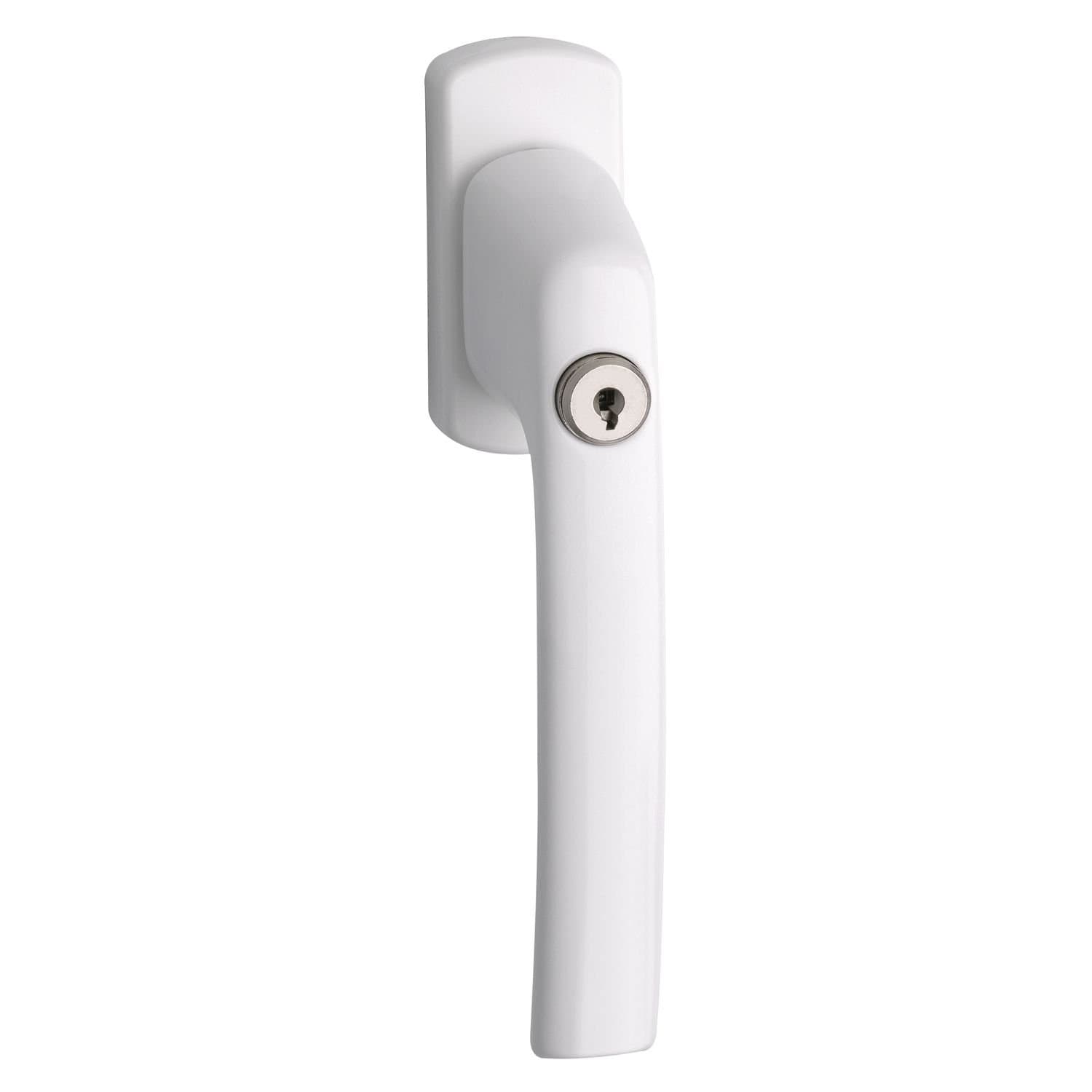 MACO Fenstergriff Harmony, Sperrzylinder, Vierkantstift 7 x 35 mm, weiß kunststoffmantel, 1 Stück,21381 Angebot bei HelloDeals