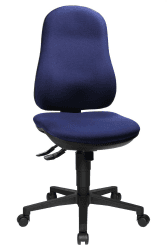 Topstar 8550G26 Support SY Drehstuhl, 14 kg, blau, 55 x 47 x 113 cm Angebot bei HelloDeals